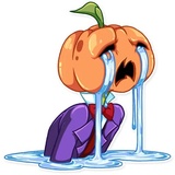 Jack Pumpkin Head WhatsApp Sticker #25