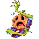 Jack Pumpkin Head WhatsApp Sticker #9