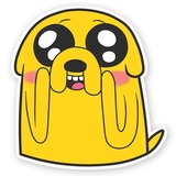 Jake the Dog WhatsApp Sticker #10