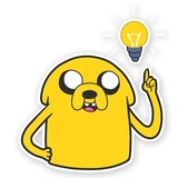 Jake the Dog WhatsApp Sticker #13
