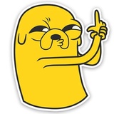 Jake the Dog WhatsApp Sticker #15