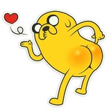 Jake the Dog WhatsApp Sticker #26