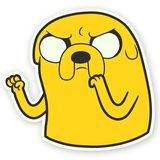 Jake the Dog WhatsApp Sticker #5