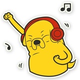 Jake the Dog WhatsApp Sticker #6
