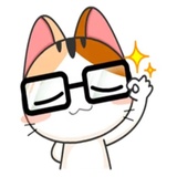 Japanese Kitty WhatsApp Sticker #11