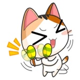 Japanese Kitty WhatsApp Sticker #15