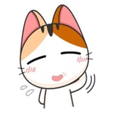 Japanese Kitty WhatsApp Sticker #16