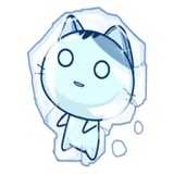 Japanese Kitty WhatsApp Sticker #17