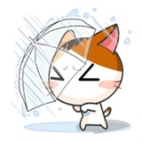 Japanese Kitty WhatsApp Sticker #21