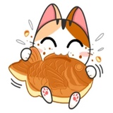 Japanese Kitty WhatsApp Sticker #22
