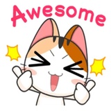 Japanese Kitty WhatsApp Sticker #23