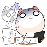 Japanese Kitty WhatsApp Sticker #26