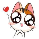 Japanese Kitty WhatsApp Sticker #27