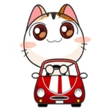 Japanese Kitty WhatsApp Sticker #28