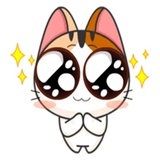 Japanese Kitty WhatsApp Sticker #3