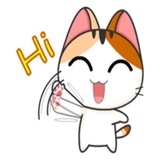 Japanese Kitty WhatsApp Sticker #30