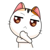 Japanese Kitty WhatsApp Sticker #5