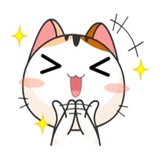 Japanese Kitty WhatsApp Sticker #7