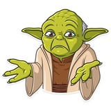 Master Yoda WhatsApp Sticker #10
