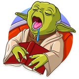 Master Yoda WhatsApp Sticker #13