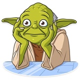 Master Yoda WhatsApp Sticker #15