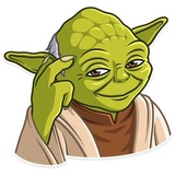 Master Yoda WhatsApp Sticker #19