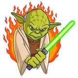 Master Yoda WhatsApp Sticker #20