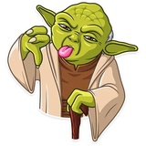 Master Yoda WhatsApp Sticker #22