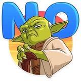 Master Yoda WhatsApp Sticker #25