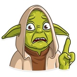 Master Yoda WhatsApp Sticker #4