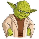 Master Yoda WhatsApp Sticker #7