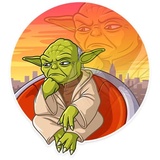 Master Yoda WhatsApp Sticker #8