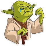 Master Yoda WhatsApp Sticker #9