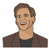 Emotional James Carrey WhatsApp Sticker #6