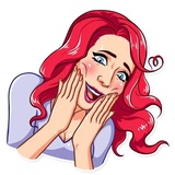 Jenna Marbles WhatsApp Sticker #15