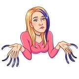 Jenna Marbles WhatsApp Sticker #18