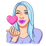 Jenna Marbles WhatsApp Sticker #2