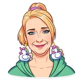 Jenna Marbles WhatsApp Sticker #25