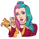 Jenna Marbles WhatsApp Sticker #5