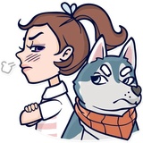 Jess and Jack WhatsApp Sticker #20
