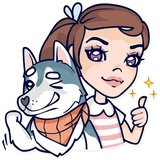 Jess and Jack WhatsApp Sticker #4