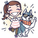 Jess and Jack WhatsApp Sticker #5
