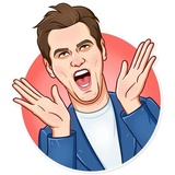 Jim Carrey WhatsApp Sticker #6