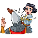 Joan of Arc WhatsApp Sticker #21