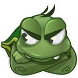 Sad Turtle Joe WhatsApp Sticker #15