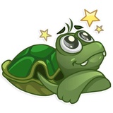 Sad Turtle Joe WhatsApp Sticker #16