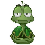Sad Turtle Joe WhatsApp Sticker #18