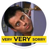 Joey Tribbiani WhatsApp Sticker #5