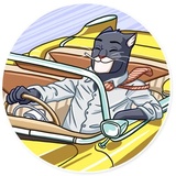 Blacksad WhatsApp Sticker #20
