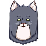 Blacksad WhatsApp Sticker #21